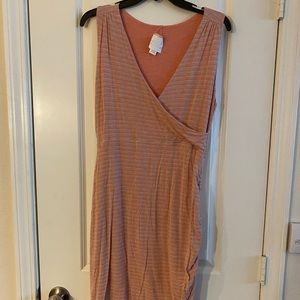 Athleta reversible dress, orange